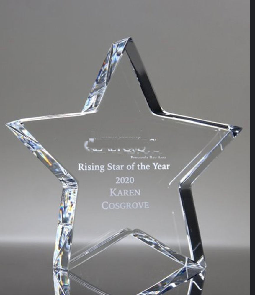 Optic Crystal Star Award